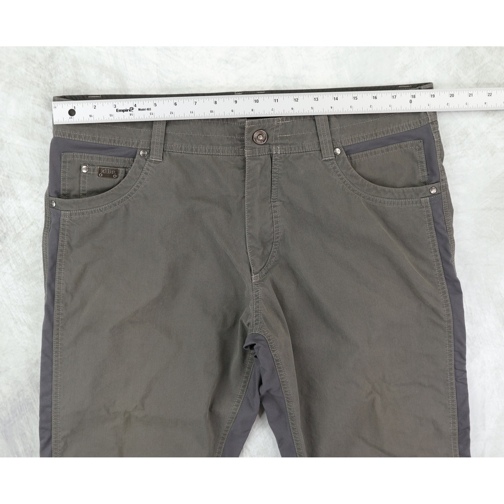 KUHL Radikl Pants Mens 38x31 Green Tactical Hiking Hybrid Stretch Outdoor - Picture 11 of 15